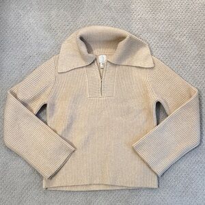 Joie Beige Cowl Neck Sweater